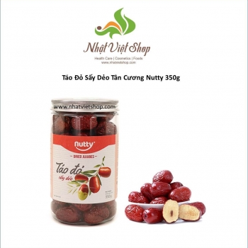 Táo Đỏ Sấy Dẻo Tân Cương Nutty 350g