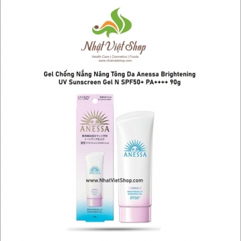 HH-Gel Chống Nắng Nâng Tông Anessa Brightening UV Sunscreen Gel N 90g - Mẫu mới nhất