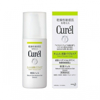 Gel Dưỡng Da Dành Cho Da Dầu Curel Sebum Trouble Care Sebum Care Moisture Gel (120ml)