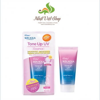 VL- Kem Chống Nắng Skin Aqua Tone Up UV Essence SPF 50+ PA++++ 80g (Cho da thường)