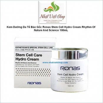 Kem Dưỡng Da Tế Bào Gốc Ronas Stem Cell Hydro Cream Rhythm Of Nature And Science 100mL