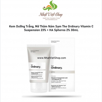 Kem Dưỡng Trắng, Mờ Thâm Nám Sạm The Ordinary Vitamin C Suspension 23% + HA Spheres 2% 30mL