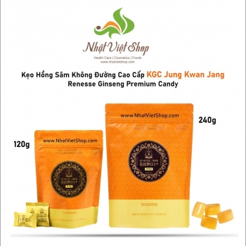 Kẹo Hồng Sâm Không Đường Cao Cấp KGC Jung Kwan Jang Renesse Ginseng Premium Candy