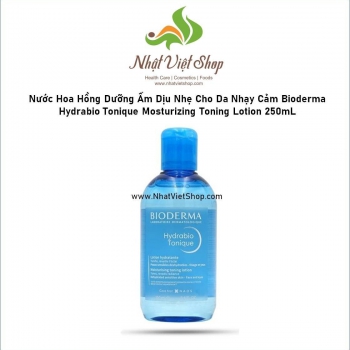 Nước Hoa Hồng Dưỡng Ẩm Dịu Nhẹ Cho Da Nhạy Cảm Bioderma Hydrabio Tonique Mosturizing Toning Lotion 2