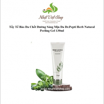 Tẩy Tế Bào Da Chết Dưỡng Sáng Mịn Da Dr.Pepti Herb Natural Peeling Gel 130ml