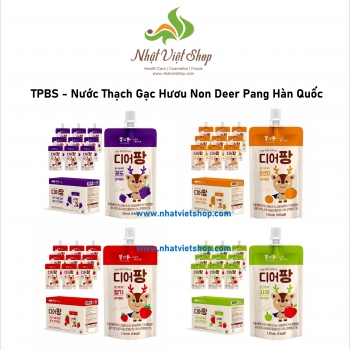 Thực Phẩm Bổ Sung Cho Trẻ - Nước Thạch Gạc Hươu Non Deer Pang Hàn Quốc Vị Trái Cây