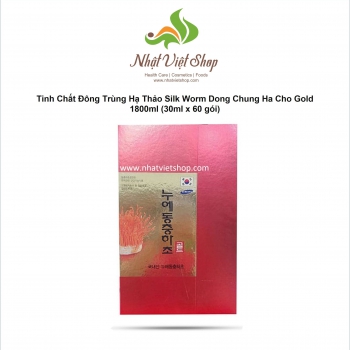Tinh Chất Đông Trùng Hạ Thảo Silk Worm Dong Chung Ha Cho Gold 1800ml (30ml x 60 gói)