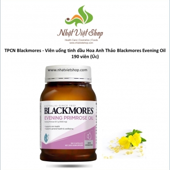 TPCN - Viên Uống Tinh Dầu Hoa Anh Thảo Blackmores Evening Oil 190 viên - Úc
