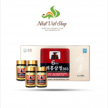 TPCN - Cao Hồng Sâm Korea 6 Years Red Ginseng Extract 365 (4 lọ x 240gr)