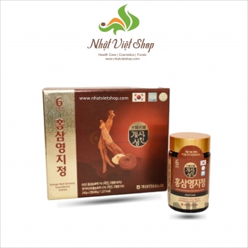 TPCN - Cao Hồng Sâm Nấm Linh Chi HQ - Korean Red Ginseng Ganoderma Extract 480g (240g x 2 lọ)