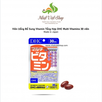 TPCN DHC - Viên Uống Bổ Sung Multi Vitamin DHC Tổng Hợp (30 Ngày - 30 Viên)