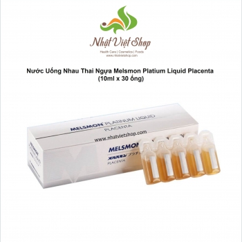 TPCN - Nước Uống Nhau Thai Ngựa Melsmon Platium Liquid Placenta (10ml x 30 ống)