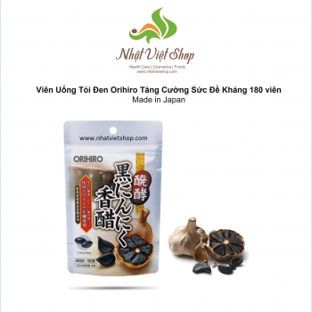 TPCN Orihiro - Viên Uống Tỏi Đen Orihiro Tăng Cường Sức Đề Kháng 180 viên
