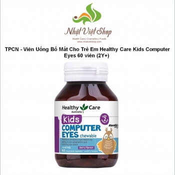 TPCN - Viên Uống Bổ Mắt Cho Trẻ Em Healthy Care Kids Computer Eyes 60 viên (2Y+)