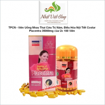 TPCN - Viên Uống Nhau Thai Cừu Trị Nám, Điều Hòa Nội Tiết Costar Placentra 35000mg của Úc 100 Viên