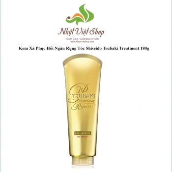 Tsubaki - Kem xả cao cấp phục hồi ngăn rụng tóc Premium Repair Treatment (180ml)