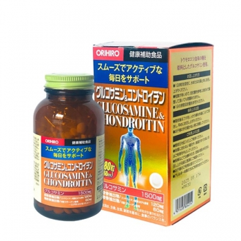 TPCN - Viên Uống Bổ Xương Khớp Cao Cấp Orihiro Glucosamine và Chondroitin 480 Viên. EXP: 5/2025